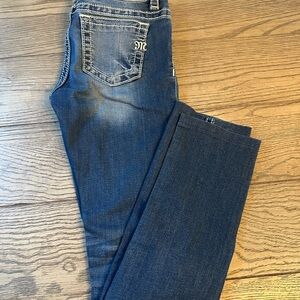 Miss Me Dark Blue Skinny Jeans